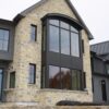 Nottingham Custom Real Thin Veneer Exterior Flush Joint with Tan Mortar