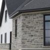 Pembroke Natural Thin Veneer Exterior with Light Mortar Flush Joint