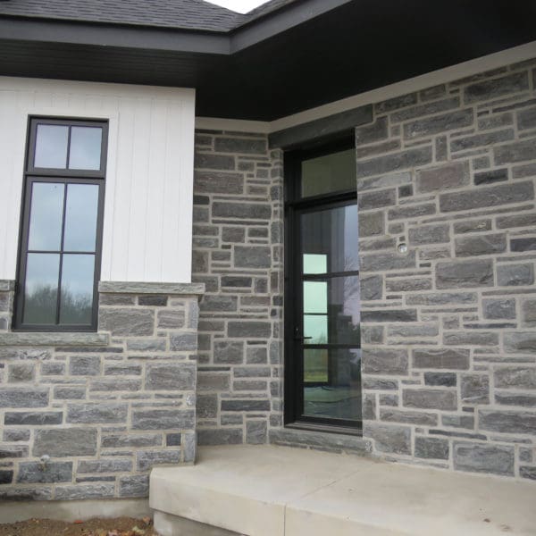 Pembroke Split Face Granite Real Thin Stone Veneer Quarry Mill 9405