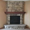 Addison Tumbled Dimensional Thin Cut Real Stone Veneer Fireplace