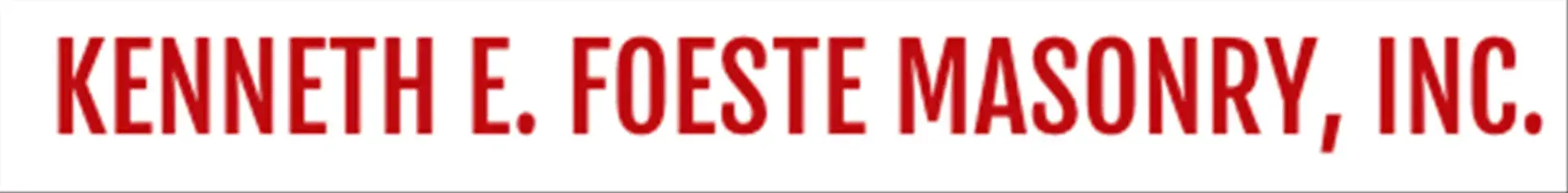 Kenneth E. Foeste Masonry, Inc.