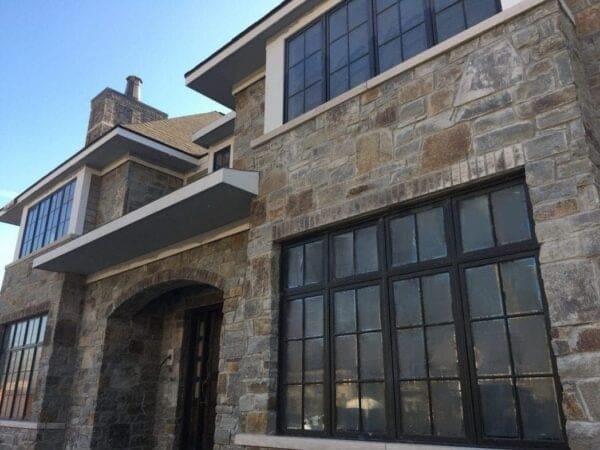 Autumn Ridge Natural Thin Stone Veneer Exterior