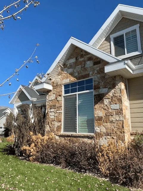 Carson Pass Real Stone Veneer Exterior Accent Wall