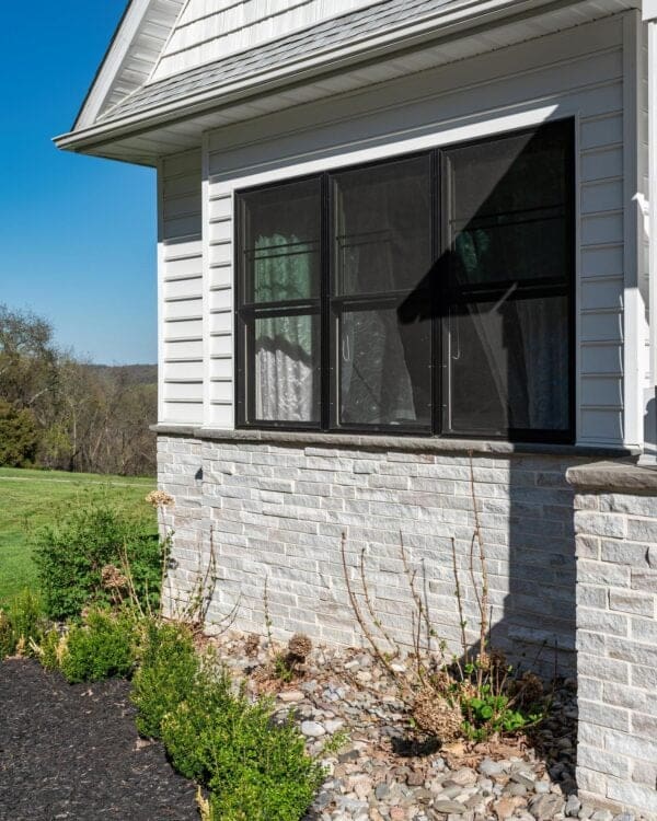 Whittier Real Stone Veneer Wainscoting