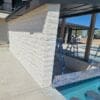 Country Snow Natural Stone Veneer Pool and Spa