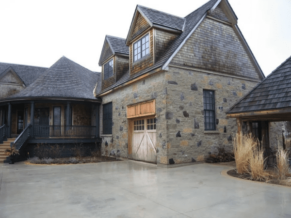 Baileys Harbor, Castle Ridge, and Concord Real Stone Veneer Blend Rustic Exterior Siding