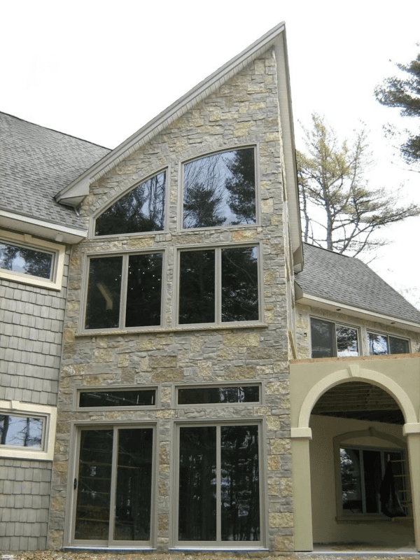 Baileys Harbor and Castle Ridge Natural Thin Stone Veneer Exterior