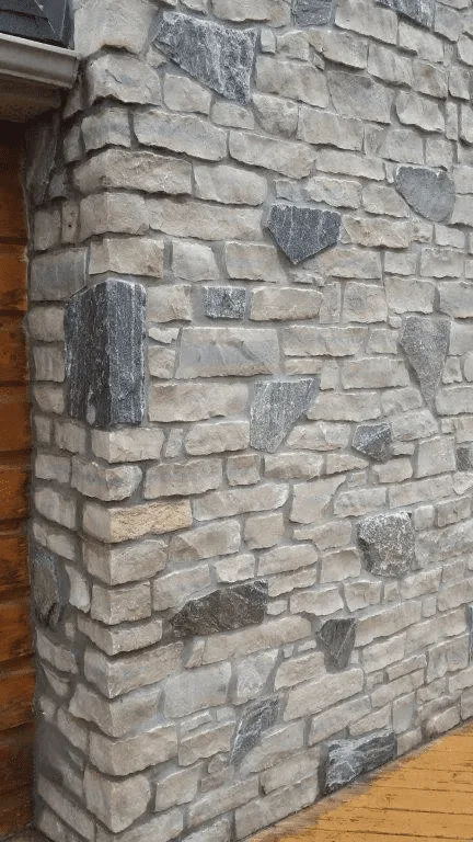 Baileys Harbor and Concord Real Stone Veneer Blend Exterior