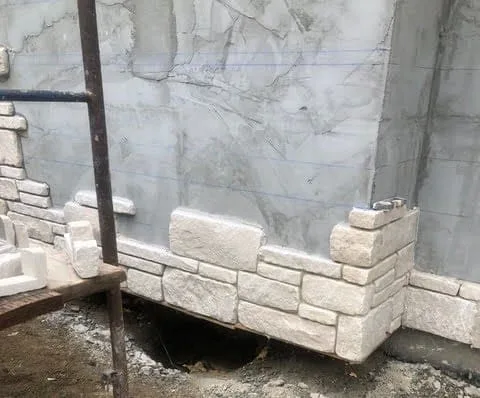 Montreux Real Thin Stone Veneer Installation
