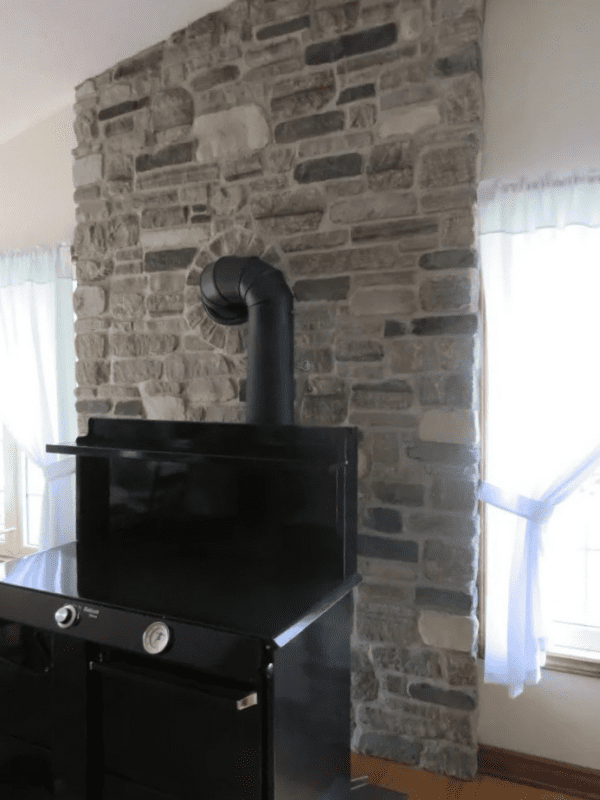 Seward Real Thin Stone Veneer Kitchen Accent Wall