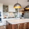 Westgate Real Stone Veneer Kitchen Backsplash