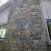 Brule Real Thin Stone Veneer Drystack Chimney