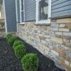 Cascade and Cabernet Natural Thin Stone Veneer Custom Blend Exterior