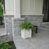 Duluth Natural Stone Veneer Porch Wainscoting