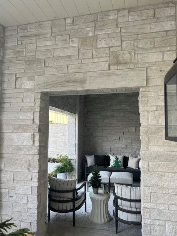 Menlo Real Thin Stone Veneer Outdoor Living