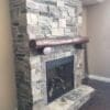 Nome Real Thin Stone Veneer Fireplace