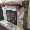 Nome Real Thin Stone Veneer Interior Fireplace