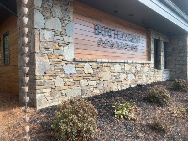 South Lake and Mooresville Real Thin Stone Veneer Blend Drystack