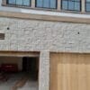 Zurich Natural Thin Stone Veneer Garage with Tight Mortar Joint