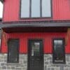 Dublin Custom Rough Cut Castle Rock Real Stone Veneer Commercial Front Entrance