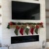 Georgetown Real Stone Veneer Fireplace