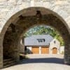 Mooresville Natural Thin Stone Veneer Porte Cochere