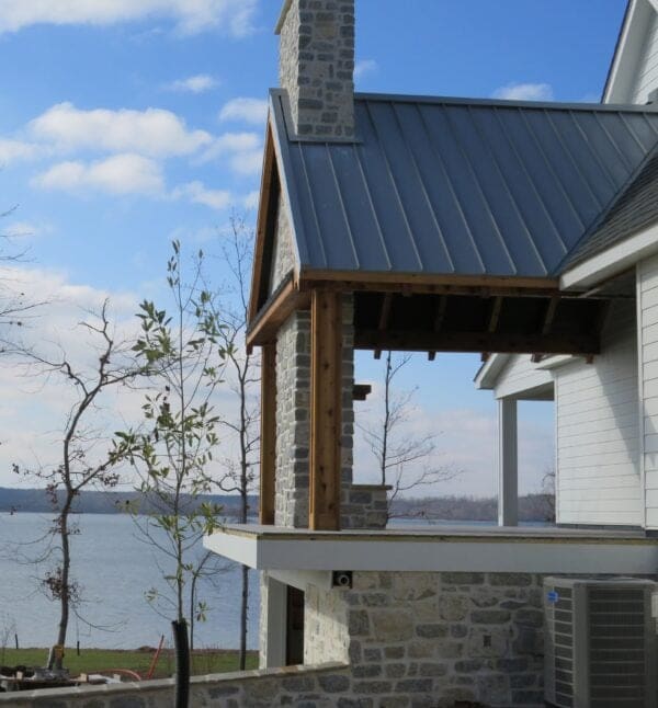 Duluth and Chateau Real Stone Veneer Blend Outdoor Living