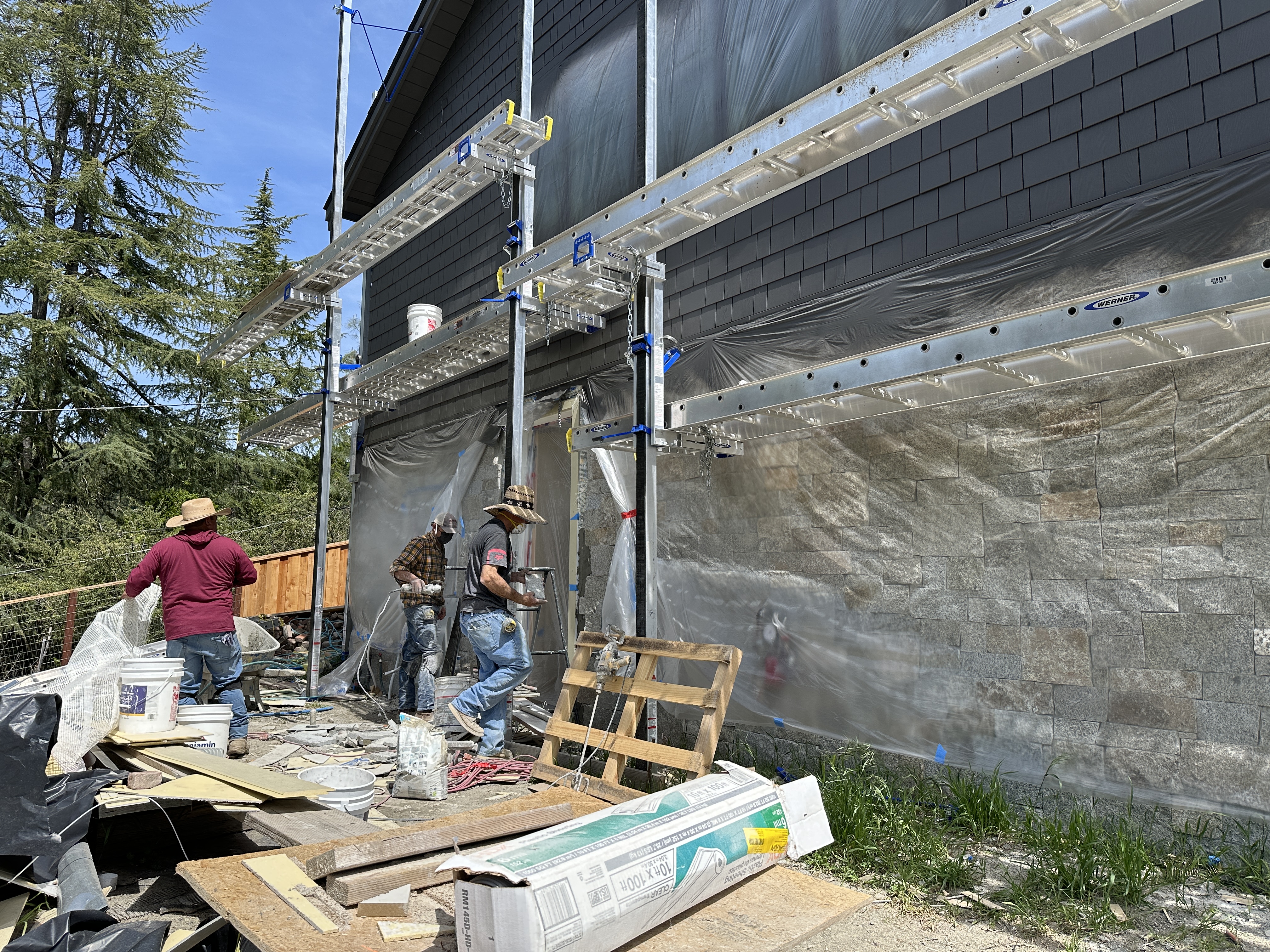 Plymouth Real Thin Stone Veneer Exterior Installation