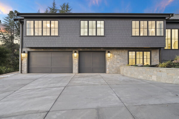 Plymouth Natural Granite Thin Stone Veneer Garage