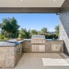 Plymouth Natural Stone Veneer Built-In BBQ