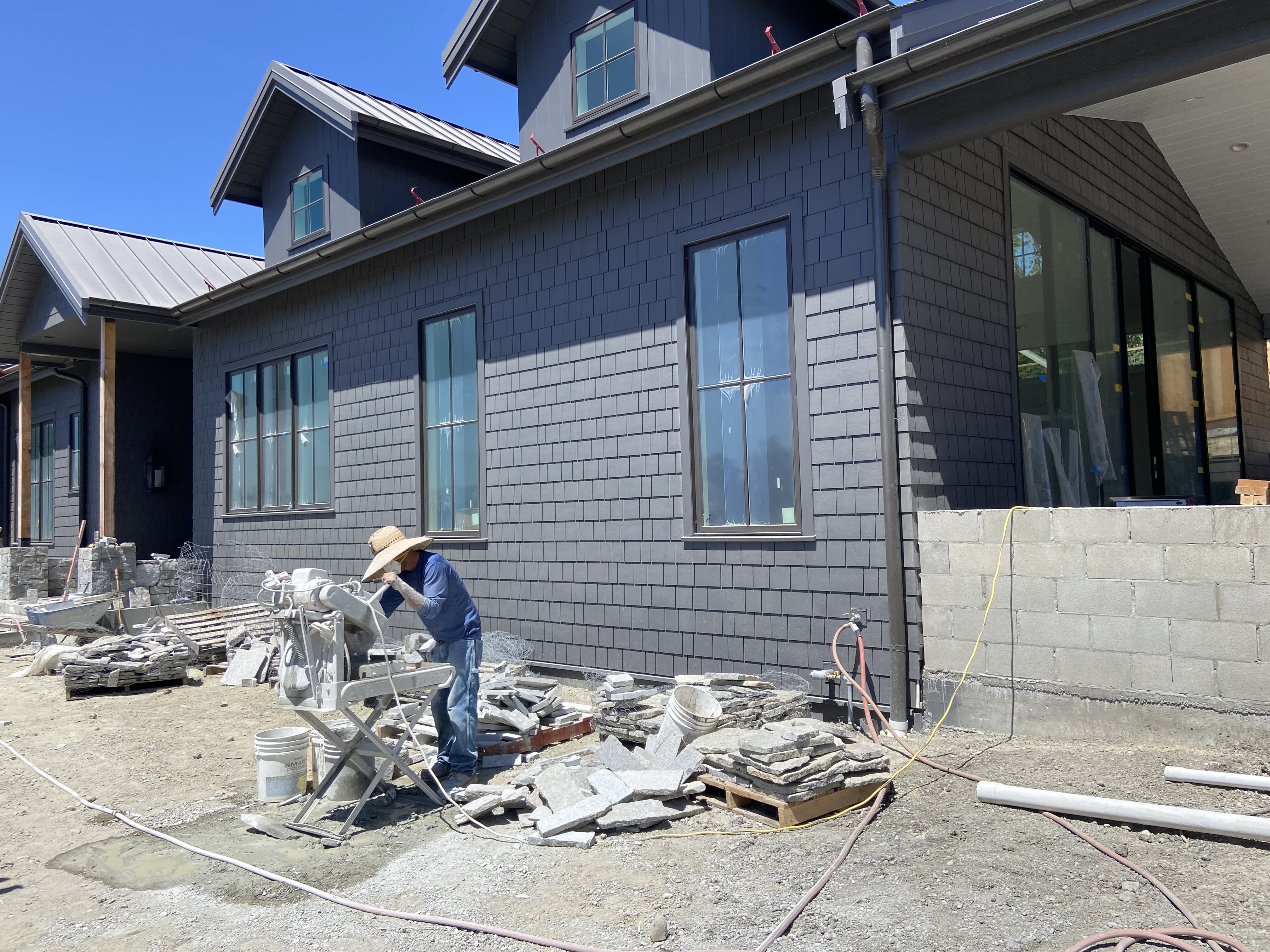 Plymouth Real Thin Stone Veneer Field Trimming