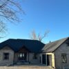 Chateau Real Stone Veneer Lake House Front Entrance Install