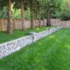 Custom Blend Concord and Custom Mosaic Dublin Real Stone Veneer Landscape