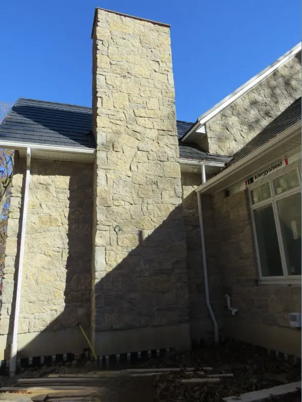 Chateau Natural Thin Veneer Chimney