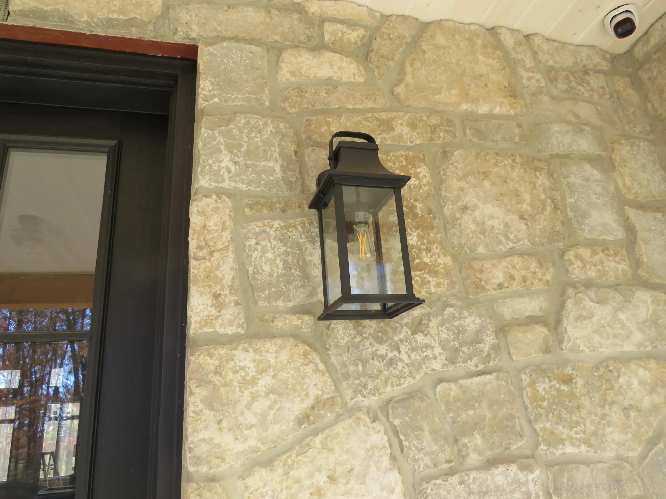 Chateau Natural Thin Veneer Front Entrance Close Up