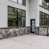 Custom Dublin and Pembroke Drystack Cut Real Thin Stone Veneer Wainscoting