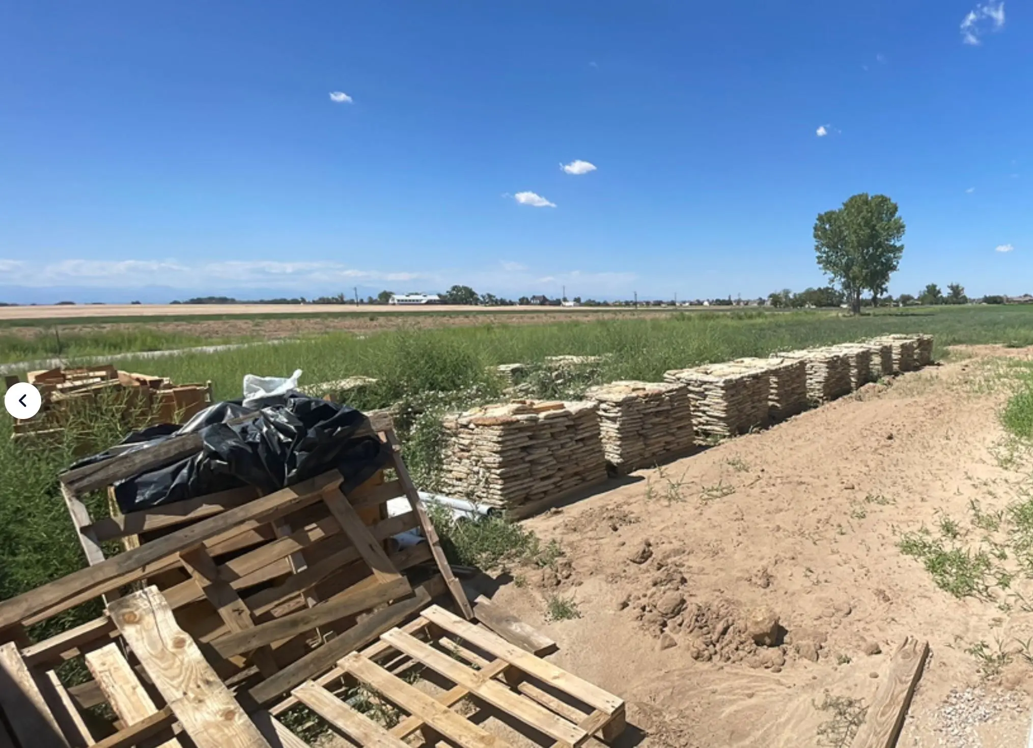 Winfield Real Thin Stone Veneer Pallets