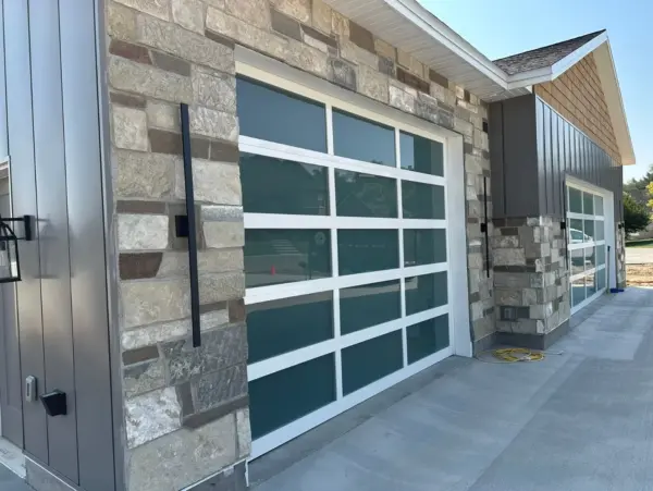 Balestrand Real Thin Stone Veneer Garage Install