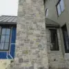 Larchmont and Castle Ridge Real Stone Veneer Chimney