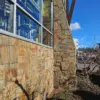 Lisse Real Thin Stone Veneer Commercial Wainscoting Exterior