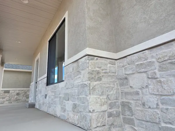 Crupet Real Thin Stone Veneer Exterior Wainscoting