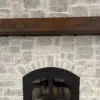 Crupet Real Thin Stone Veneer Fireplace Close Up