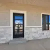 Crupet Real Thin Stone Veneer Front Covered Porch Wainscoting