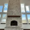 Crupet Real Thin Stone Veneer Interior Fireplace