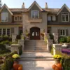 Florence Real Thin Stone Veneer Front Entrance