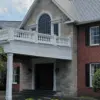 Fond du Lac and Empire Custom Blend Natural Stone Veneer Front Entrance