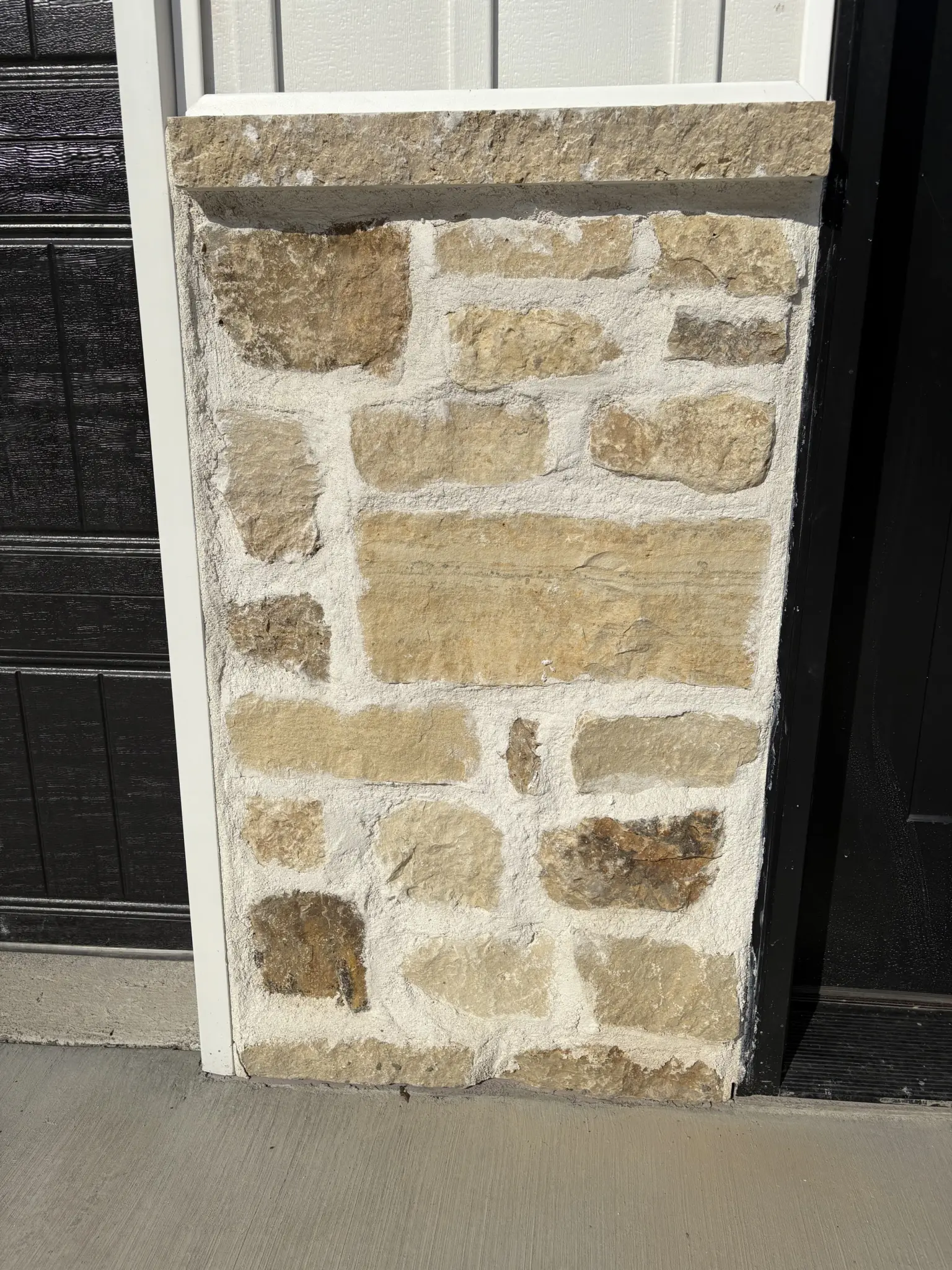 Mojave Natural Thin Veneer Garage Wainscoting