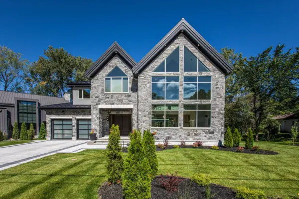 Monroe and Logan Real Thin Stone Veneer Blend Exterior