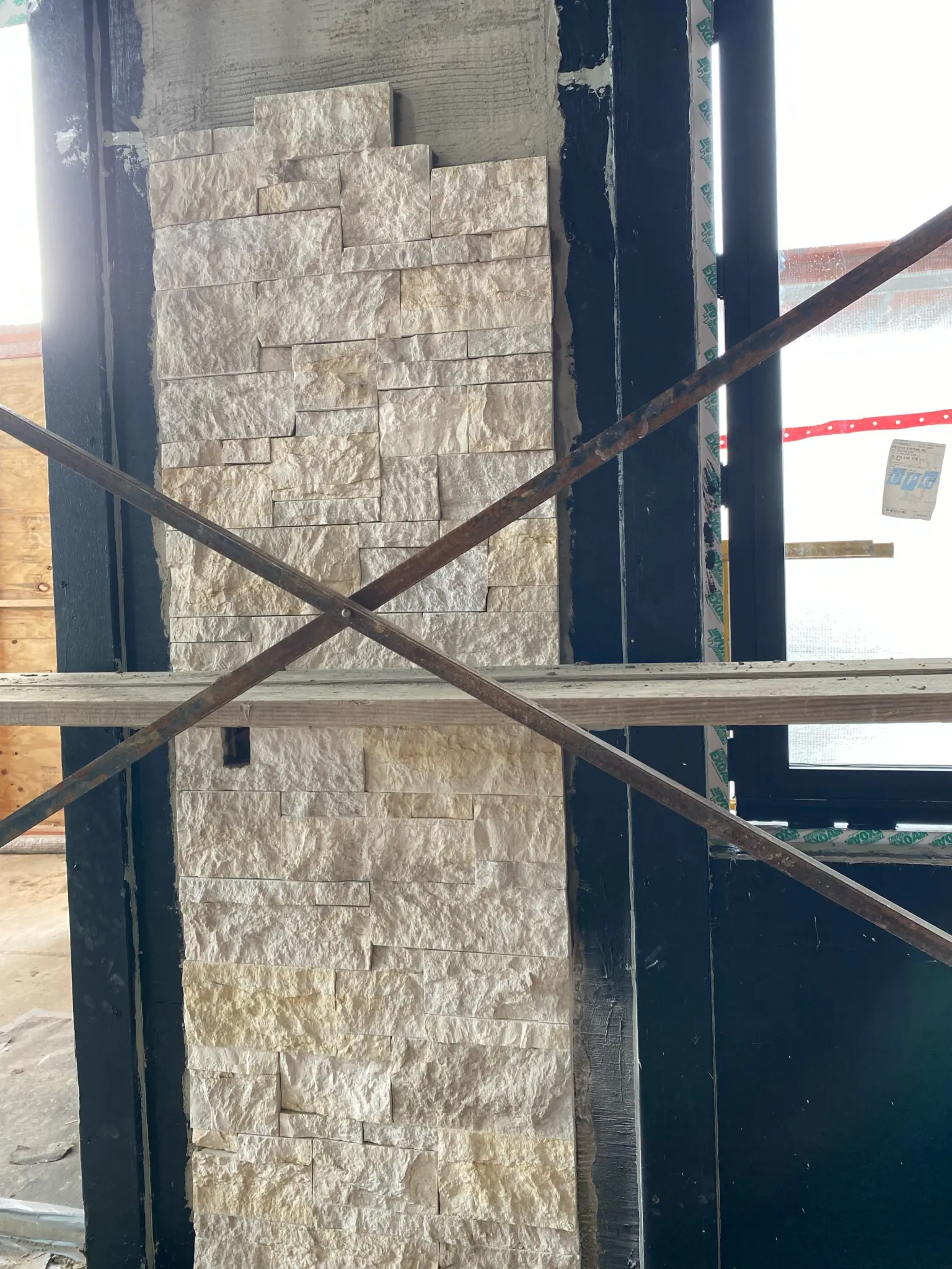 Nob Hill Commercial Project In Progress Interior Wall