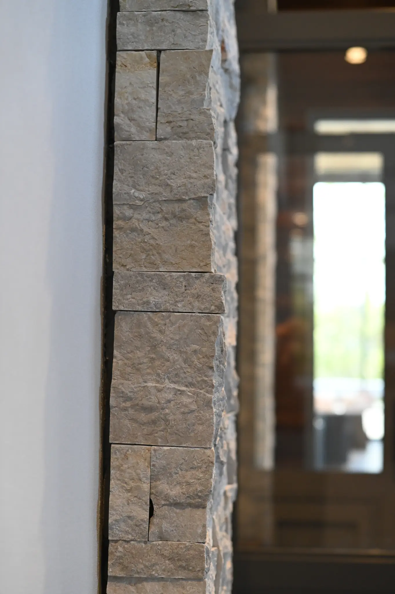 Nob Hill Real Thin Stone Veneer Interior Accent Wall